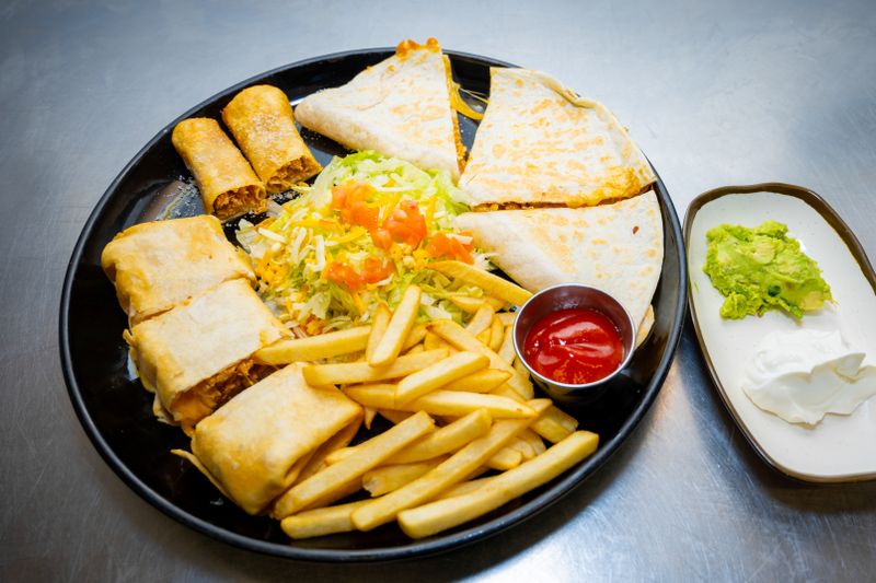 Chuys Queso Fundido melted cheese dip with peppers